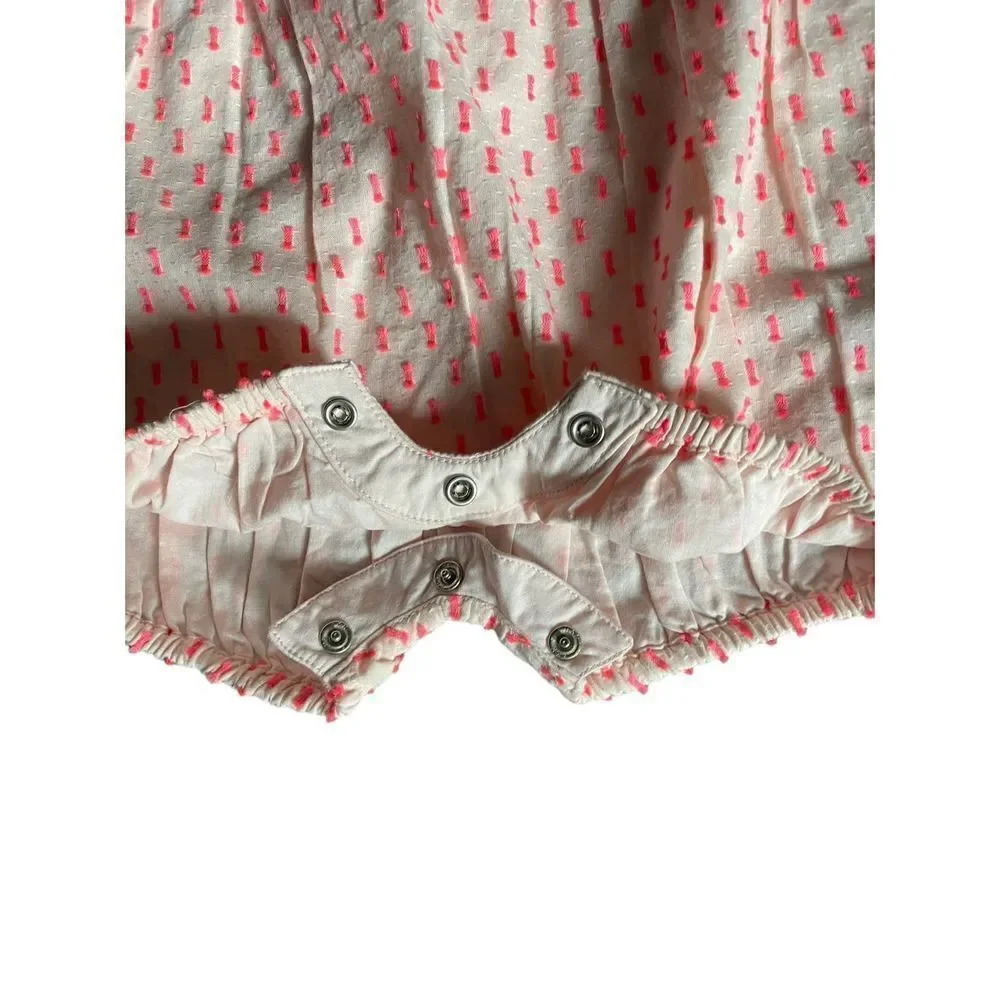 Baby Gap Adorable Pink Romper Sz 6-12mos​​​​​